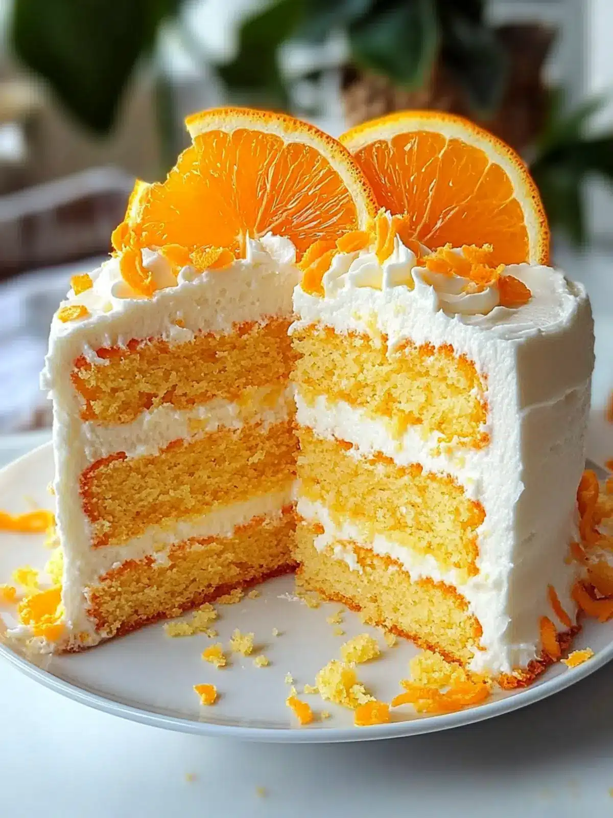 Orange Creamsicle Cake