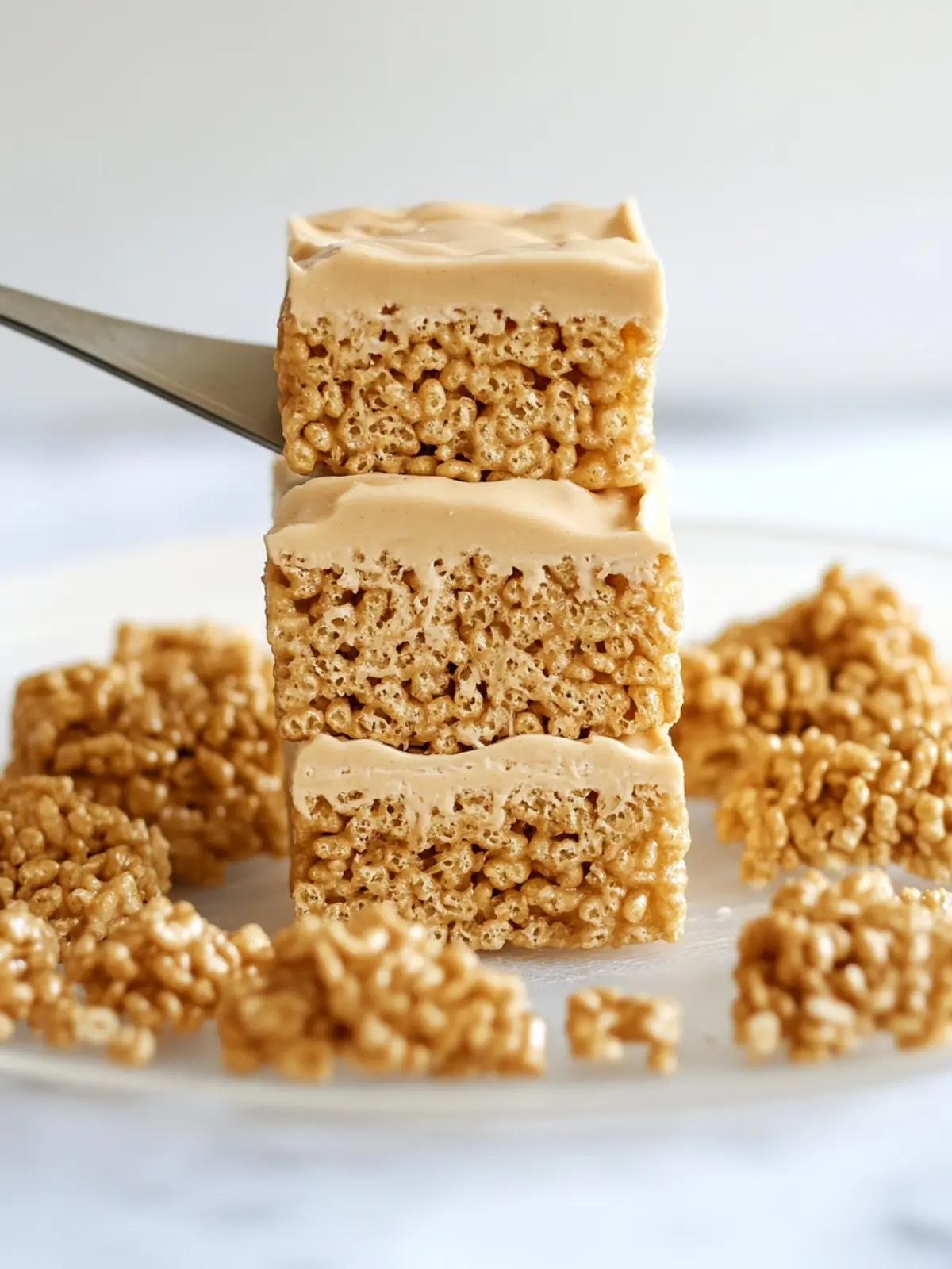 Biscoff Rice Krispie Treats