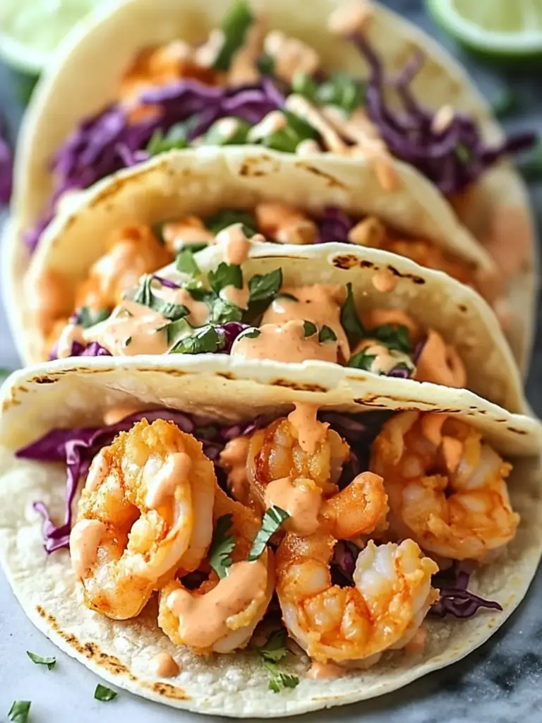 Bang Bang Shrimp Tacos
