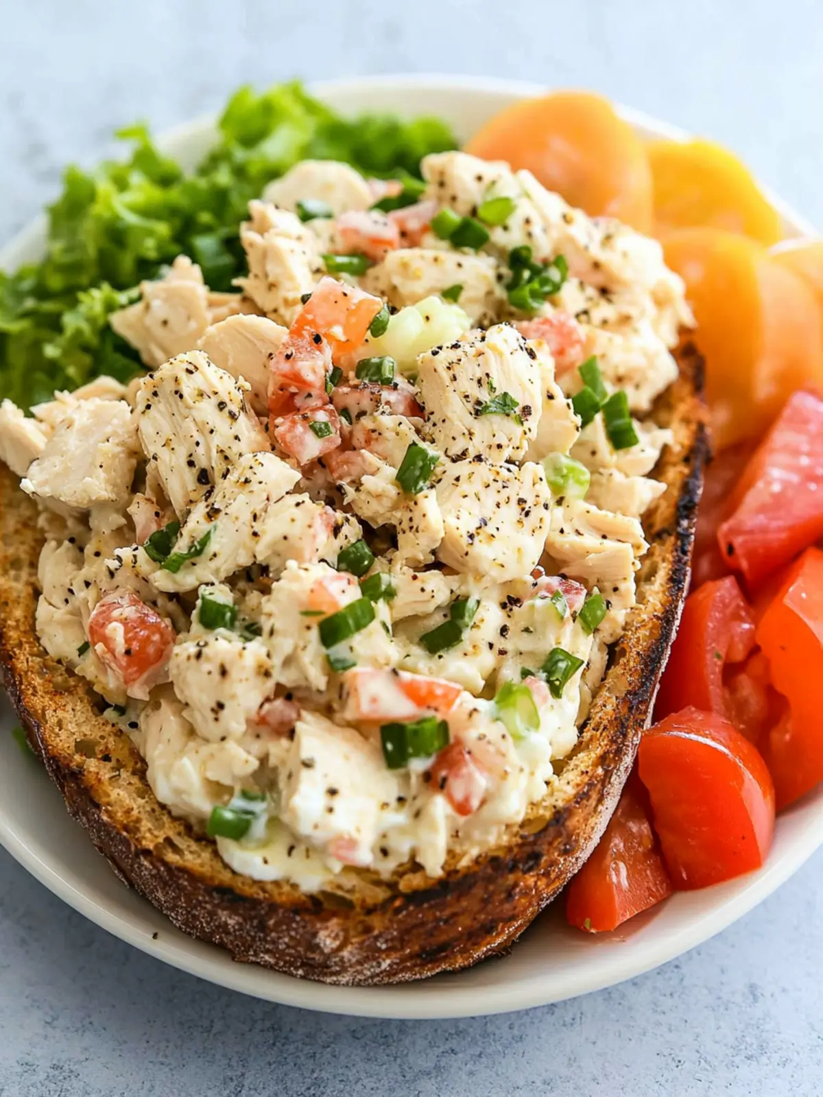 Delicious Cottage Cheese Chicken Salad with Greek Yogurt Twist 3 Cottage Cheese Chicken Salad with Greek Yogurt