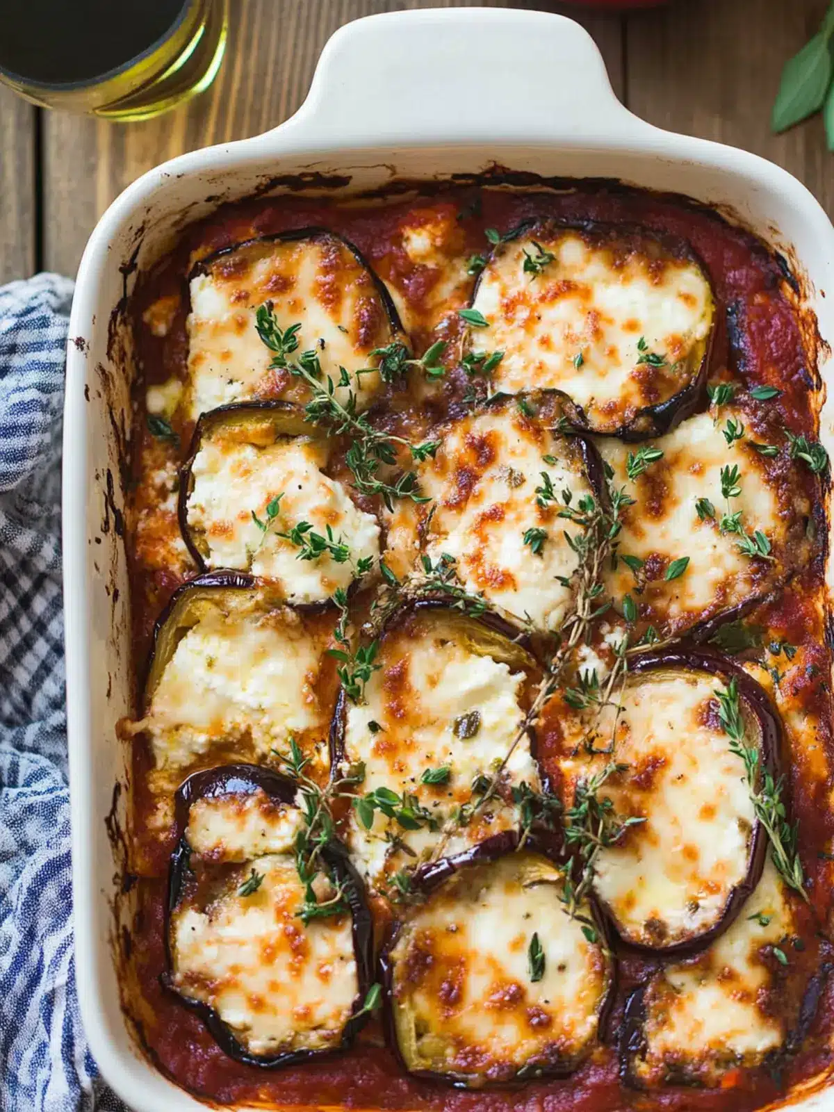 Heavenly Vegetarian Ricotta & Eggplant Casserole Delight 5 Vegetarian Ricotta & Eggplant Casserole