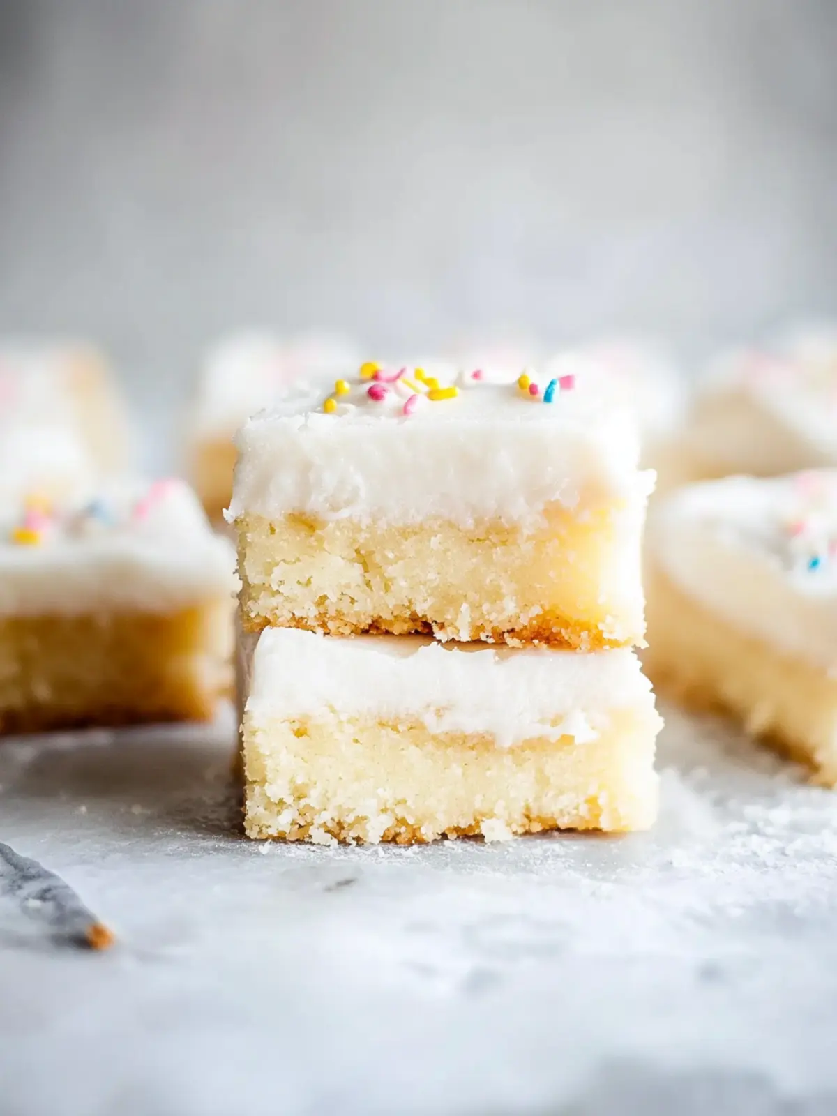 Frosted Sugar Cookie Bars