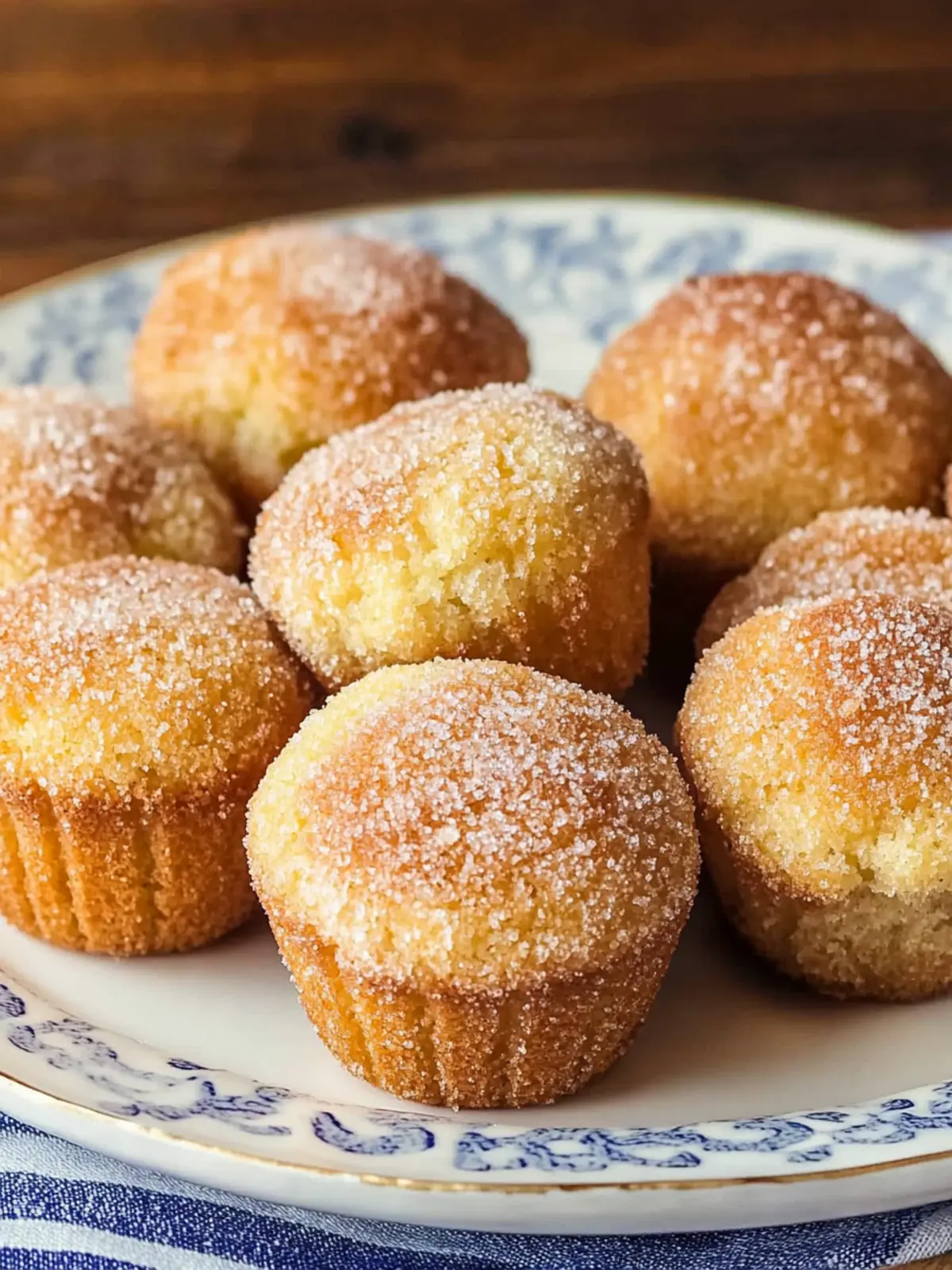 Churro Muffins