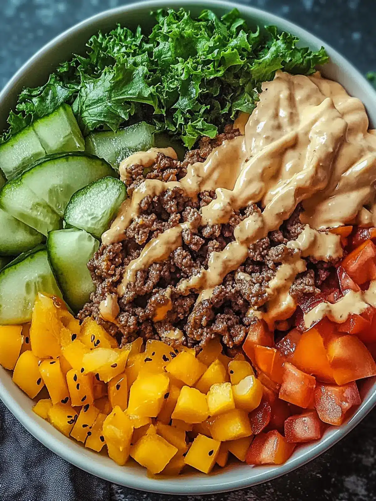 Best Smash Burger Bowl