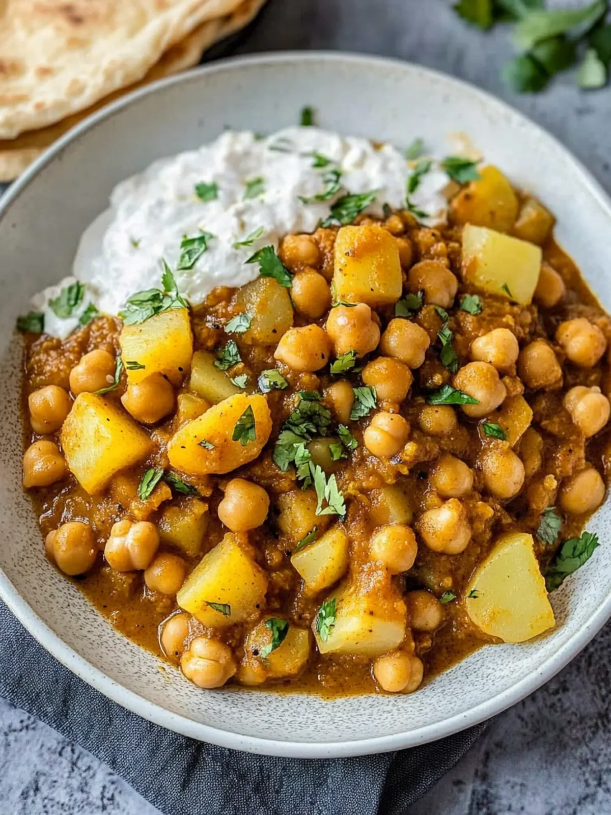 Chickpea and Potato Curry Recipe