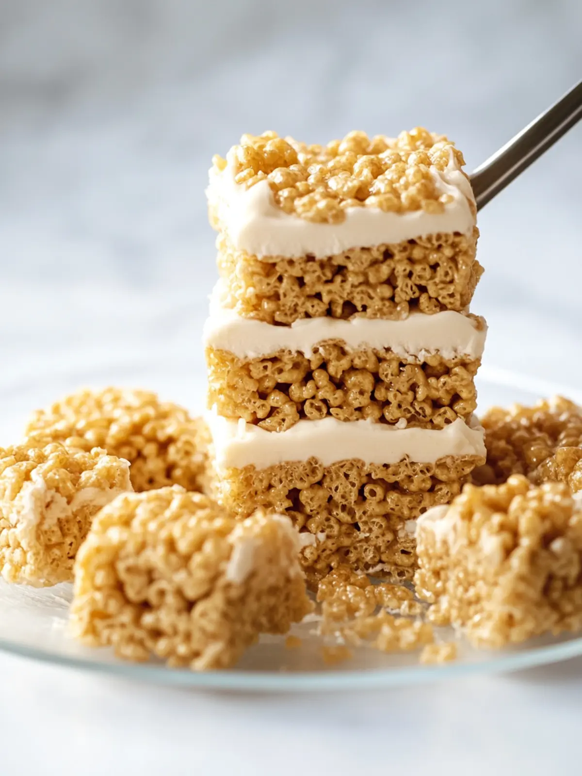 Biscoff Rice Krispie Treats
