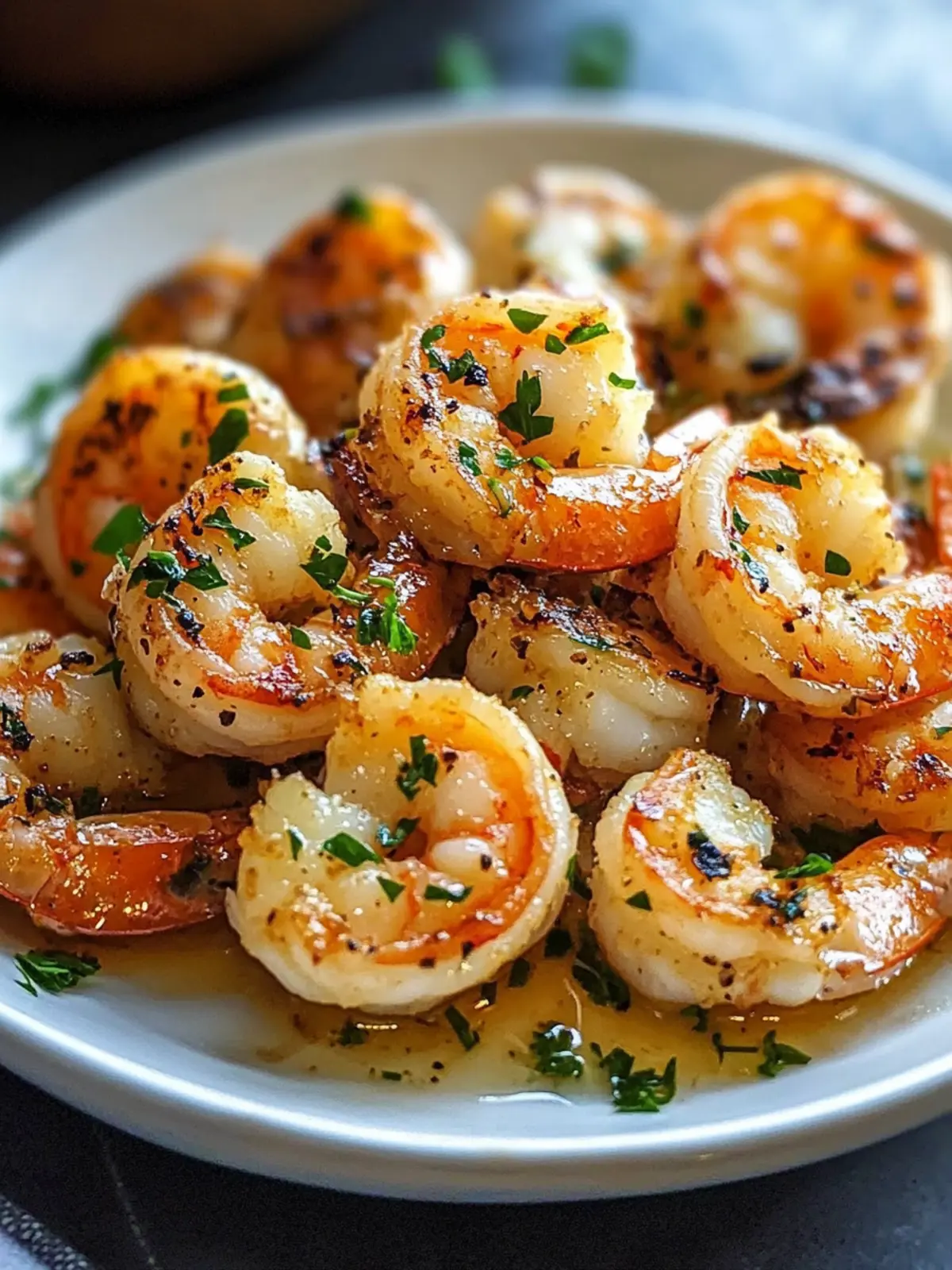 Cheesy, buttery, garlicky shrimp