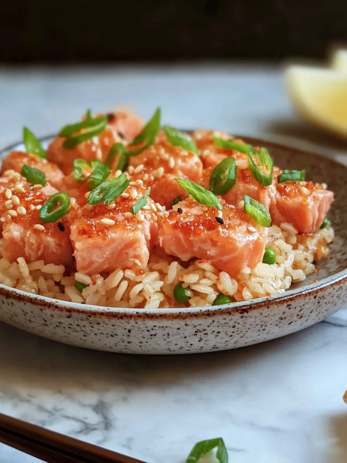Salmon Crispy Rice
