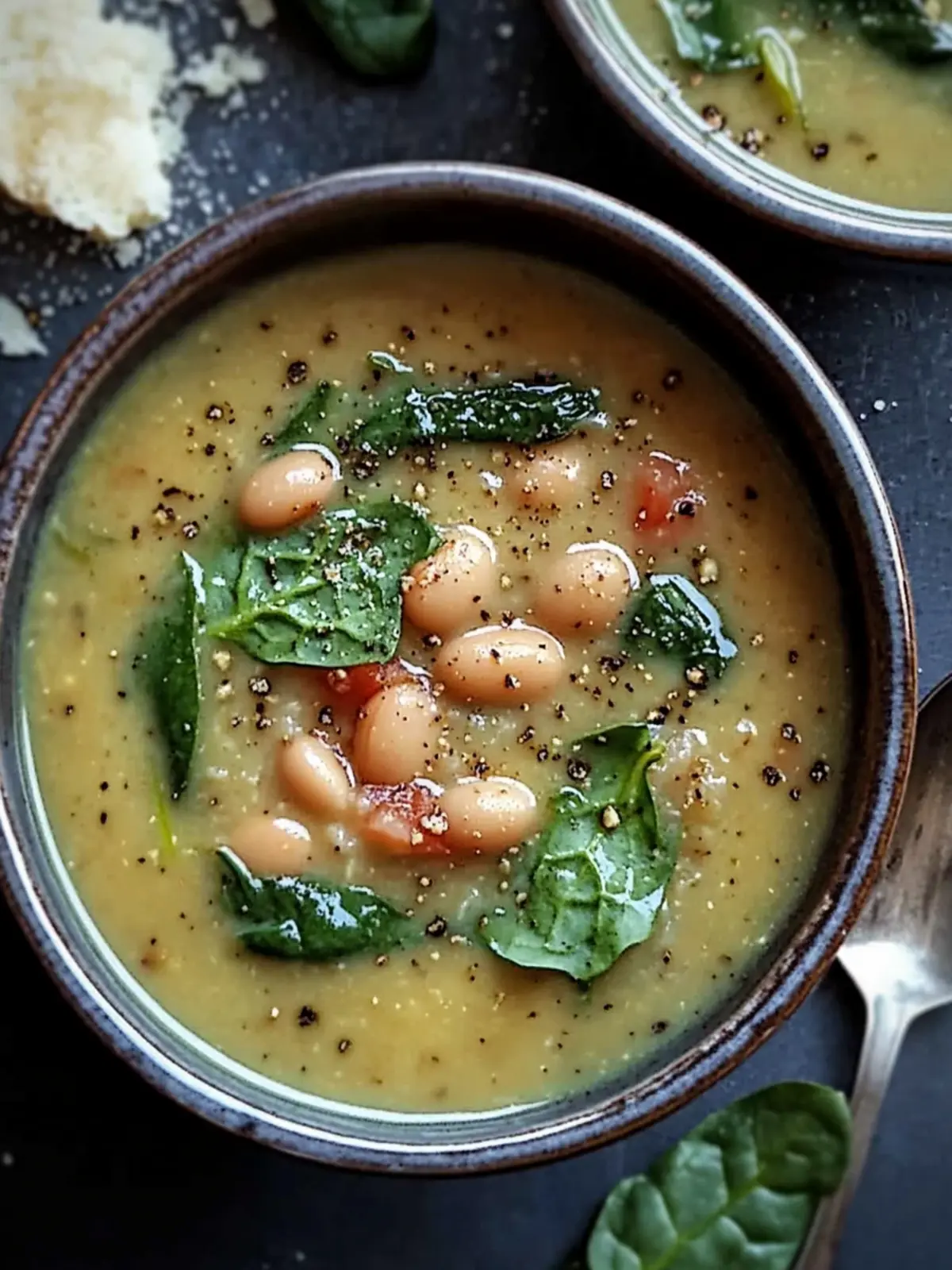 Cannellini Bean and Spinach Soup