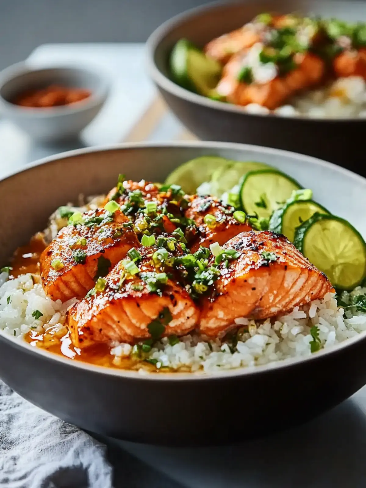 Crispy Garlic Butter Salmon Rice Bowl You’ll Love in 30 Minutes 5 Crispy Garlic Butter Salmon Rice Bowl
