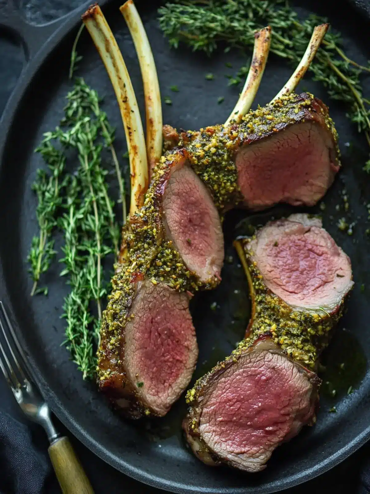Herb Crusted Rack of Lamb