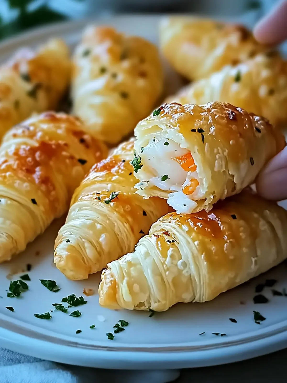 Crab Crescent Bites Delight: Quick, Savory Treats to Savor 3 Crab Crescent Bites Delight