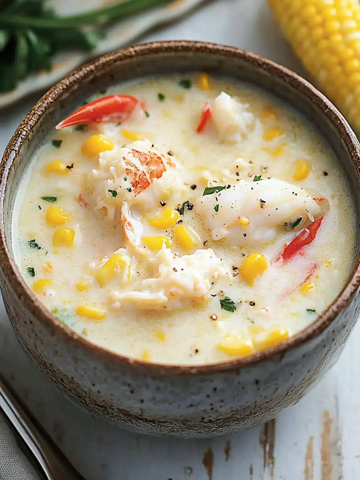 Bobby Flay’s Crab & Corn Chowder Recipe