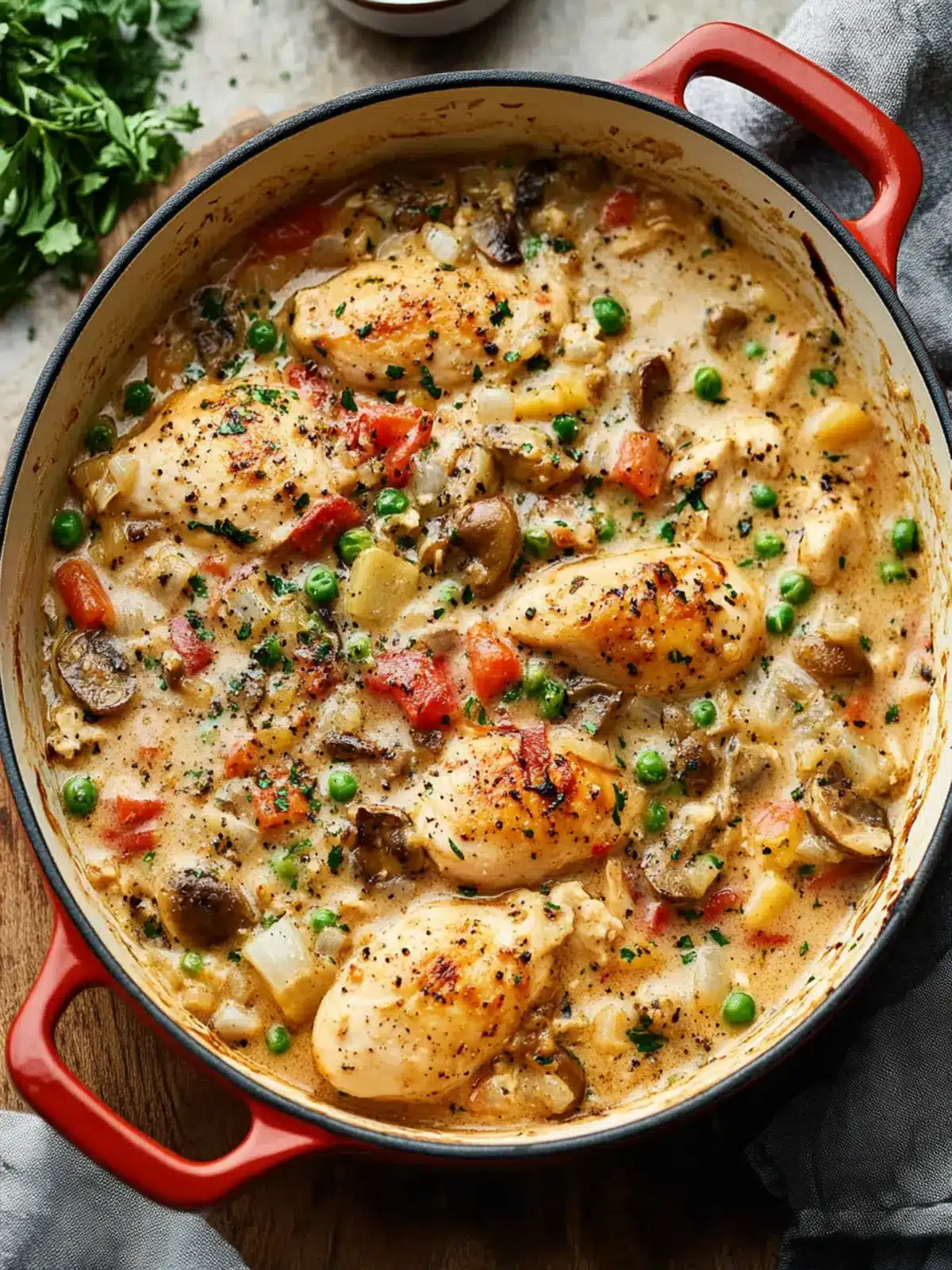 Classic Chicken a la King