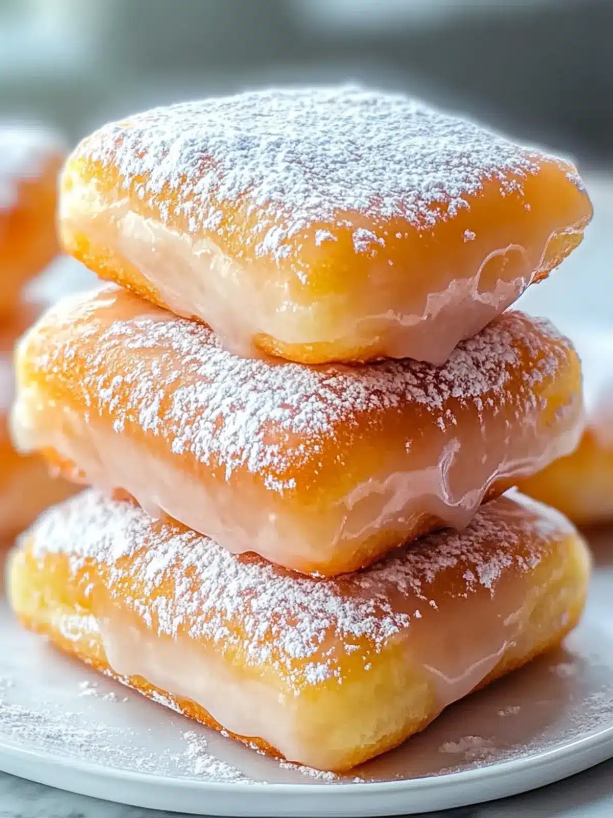 Glazed Buttermilk Beignet Square