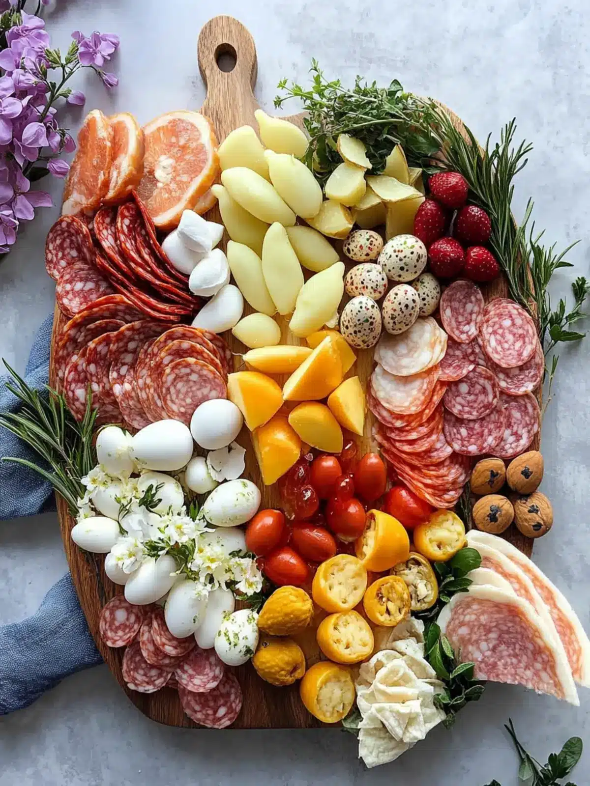 Easter Charcuterie Board
