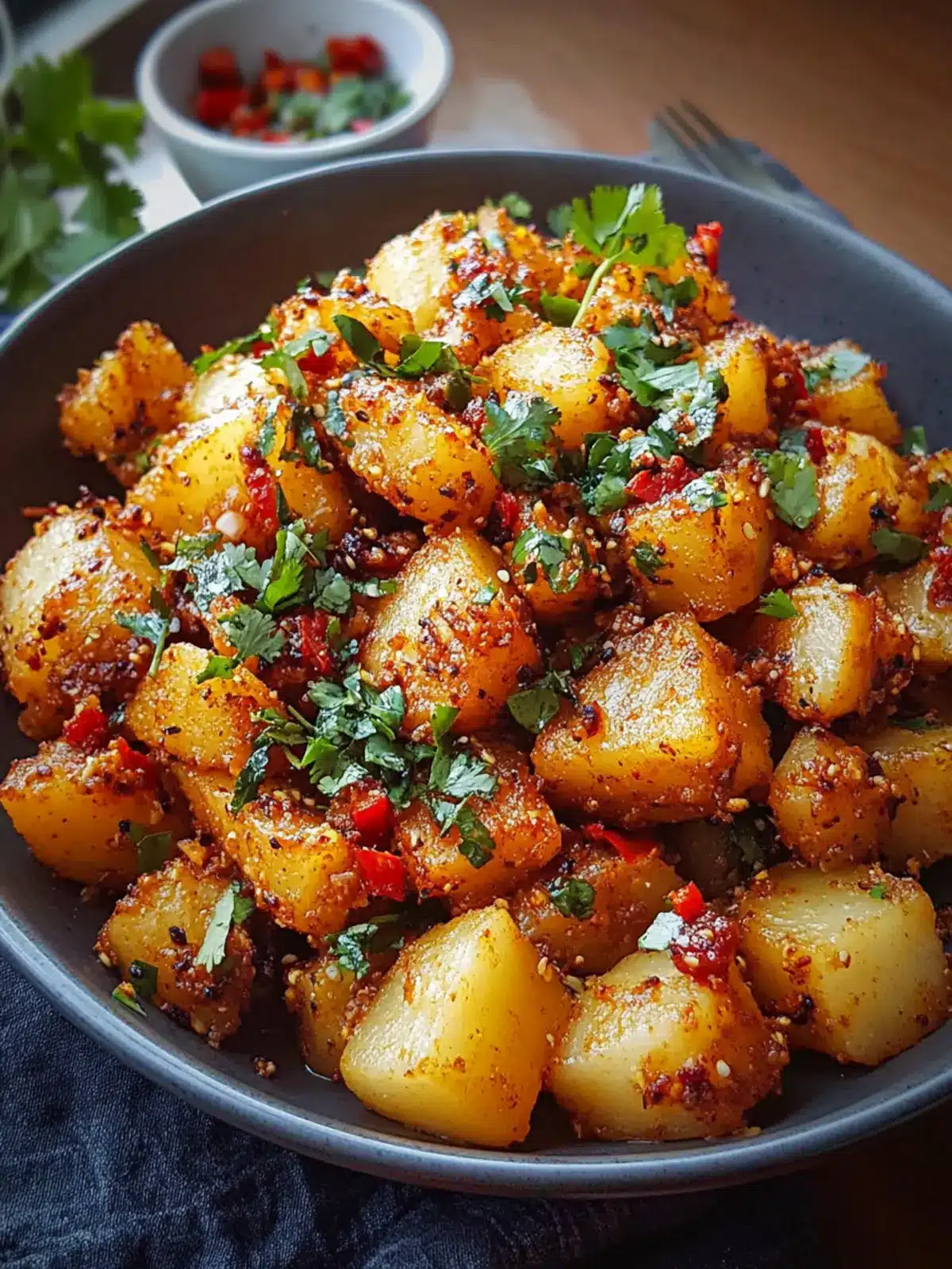 Spicy Mexican-Style Street Potatoes