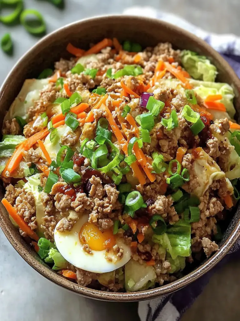 Egg Roll in a Bowl
