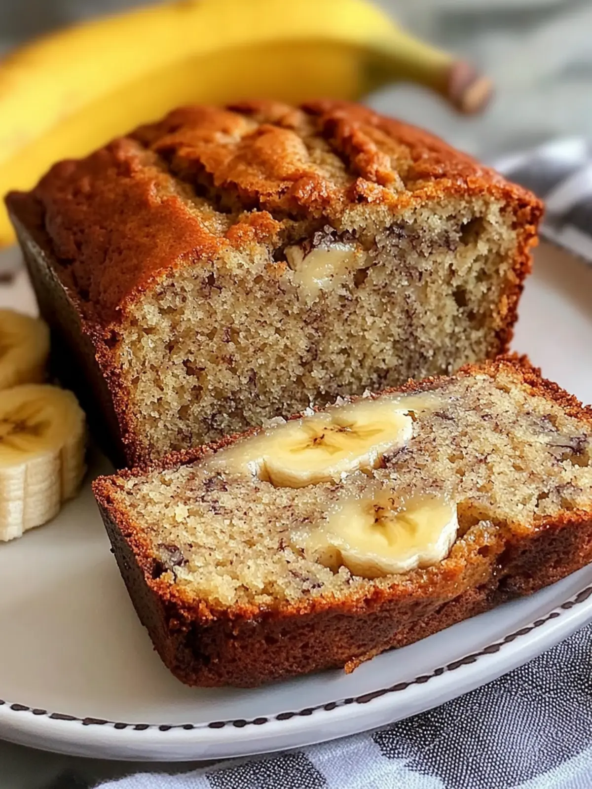 Super Moist Banana Bread Recipe