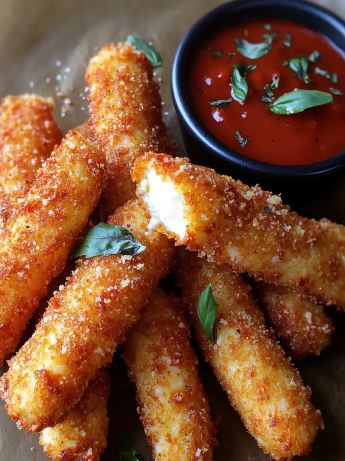 Crispy Homemade Mozzarella Sticks That Everyone Will Love 4 Crispy Homemade Mozzarella Sticks