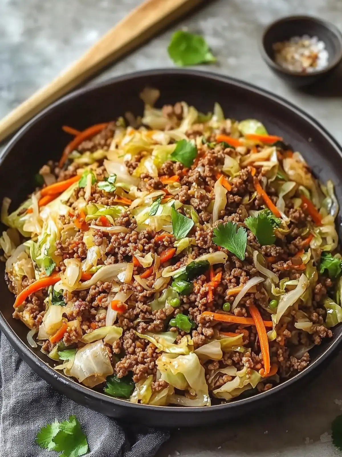 Ginger Ground Beef and Cabbage Stir Fry in 30 Minutes! 5 Ginger Ground Beef And Cabbage Stir Fry