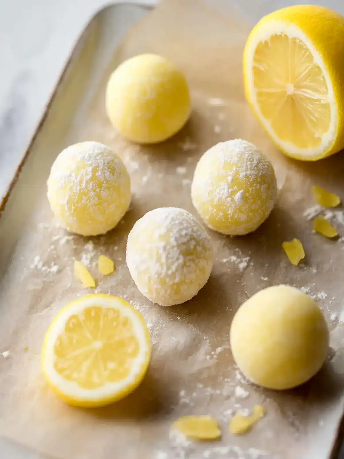 Easy Lemon Truffles that Melt in Your Mouth – No Bake Delight 4 Lemon Truffles