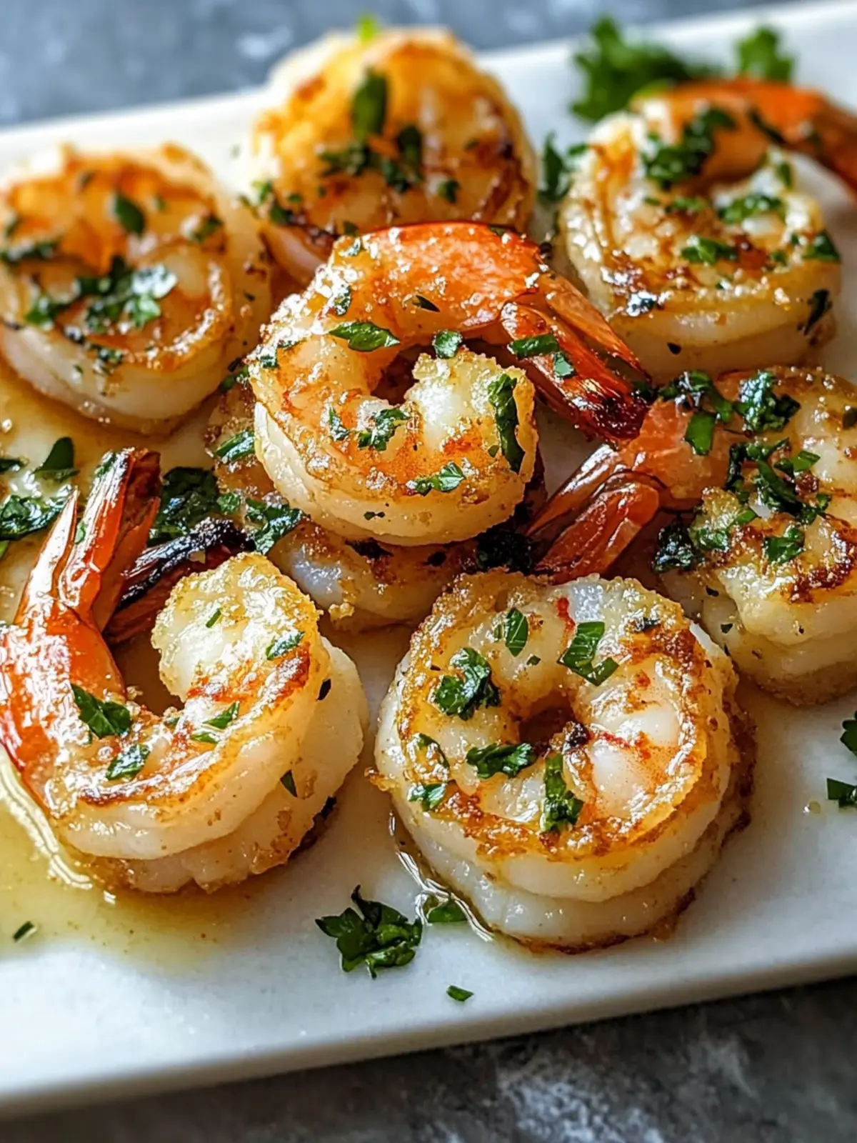 Cheesy, buttery, garlicky shrimp