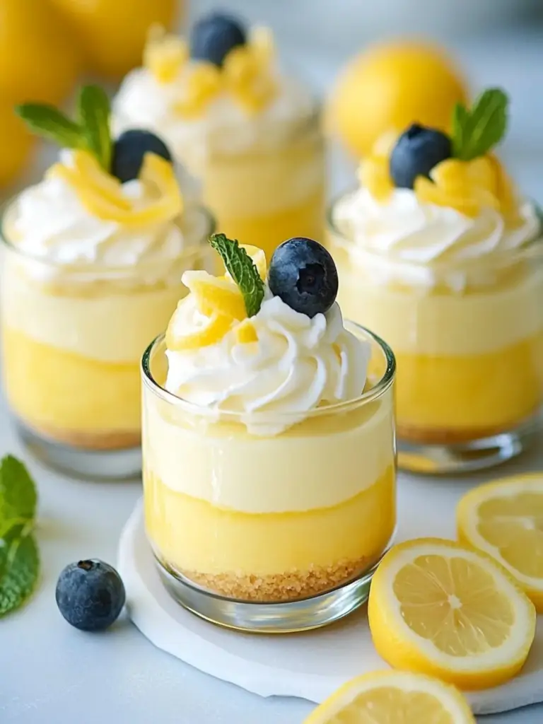 Lemon Cheesecake Mousse