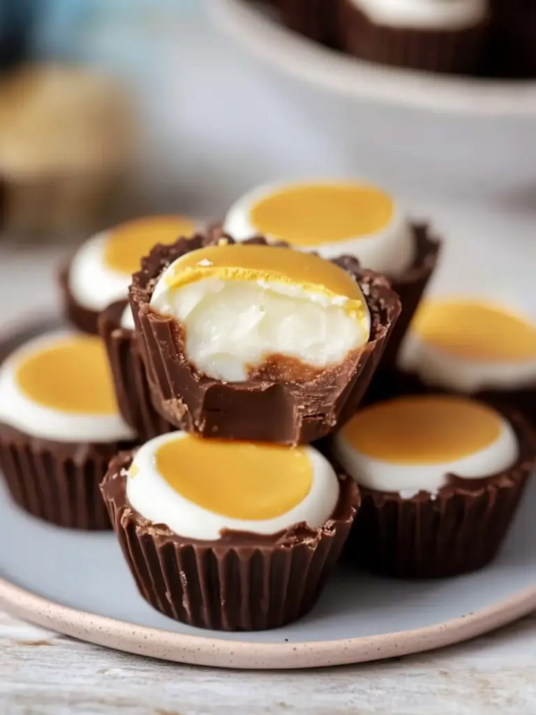 Cadbury Creme Egg Bites