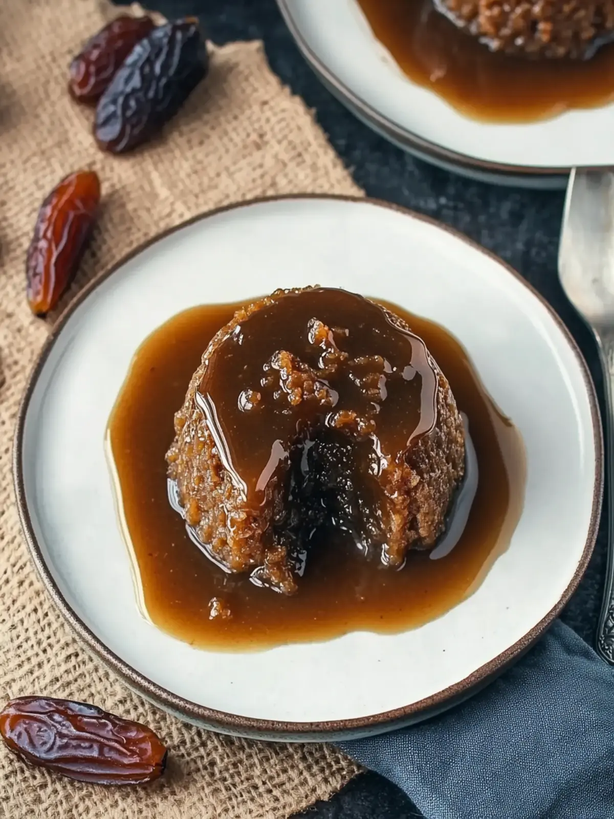 Sticky Date Pudding with Butterscotch Sauce