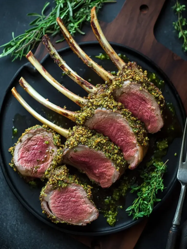Herb Crusted Rack of Lamb