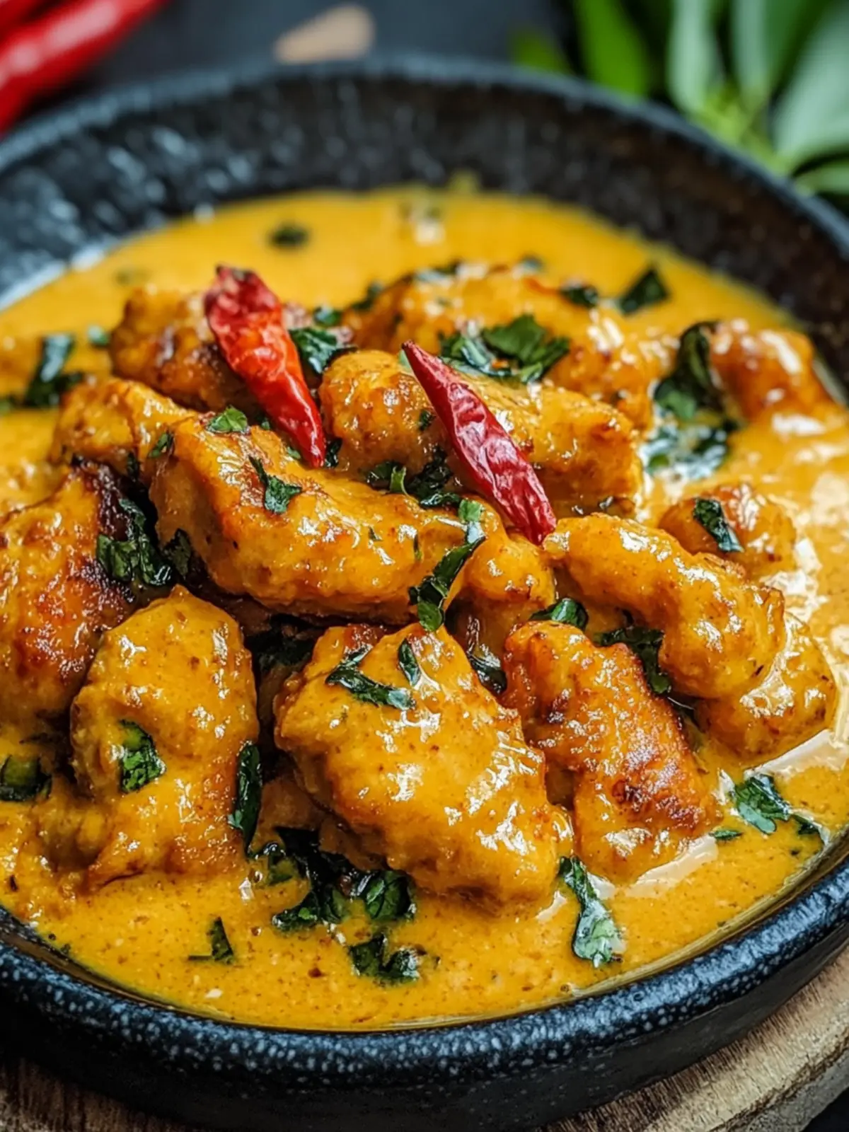 Creamy Crispy Singapore Butter Chicken