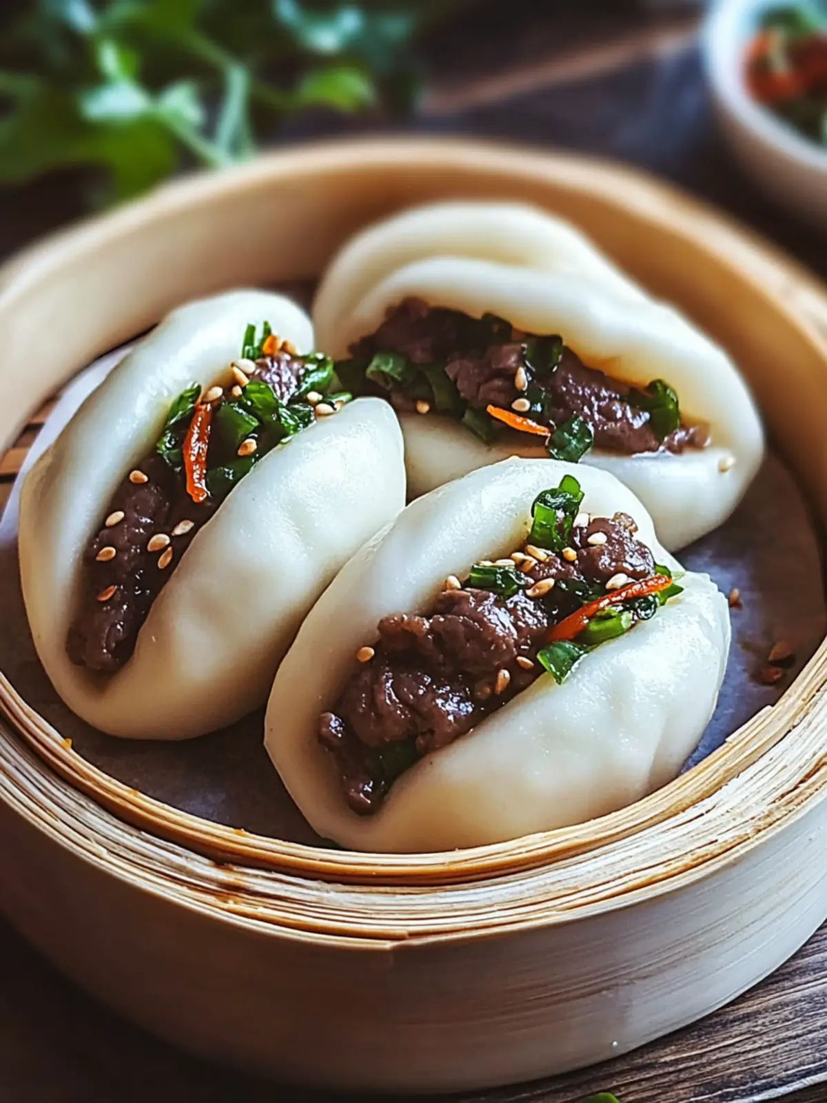 Soft & Juicy Beef Bao Buns