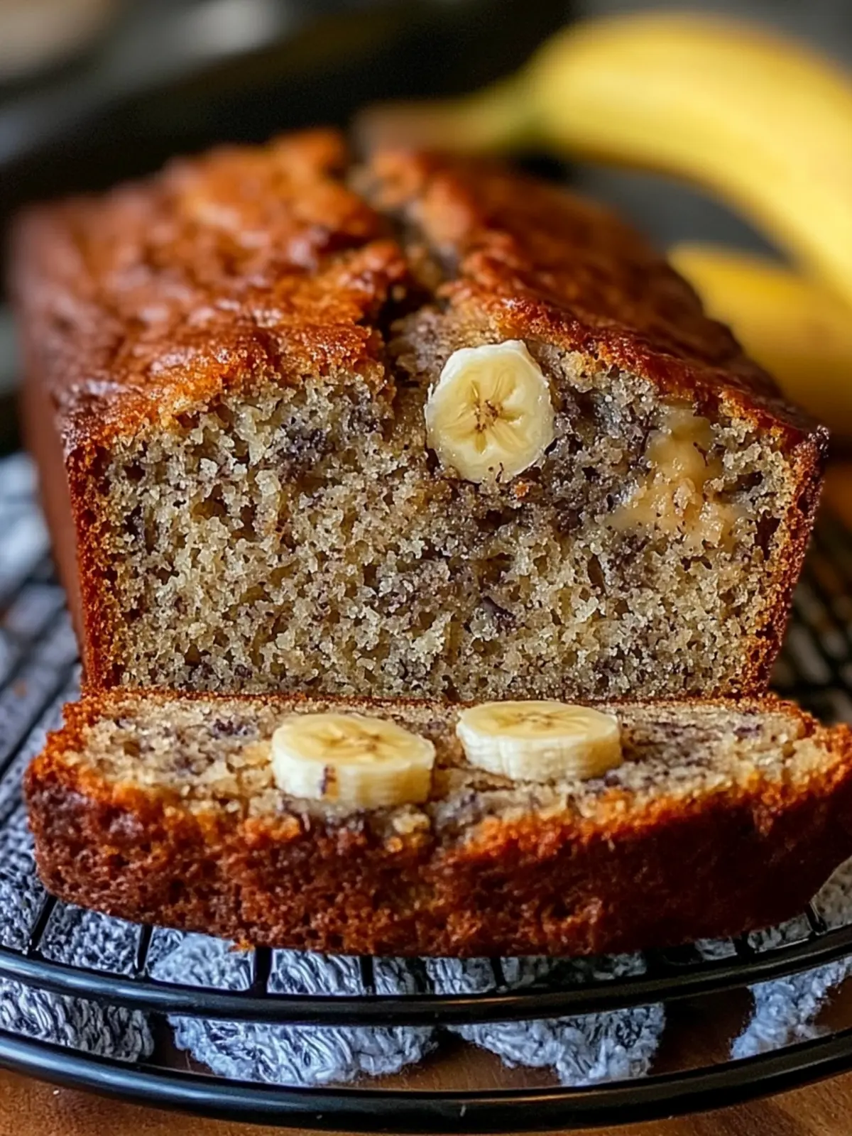 Super Moist Banana Bread Recipe