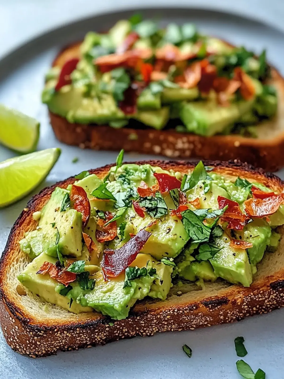 Chilli-Lime Avocado Toast