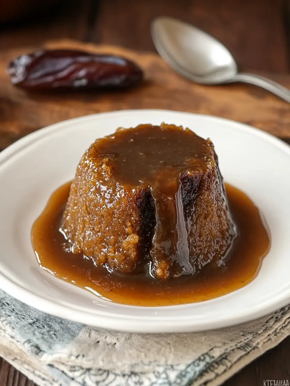 Sticky Date Pudding with Butterscotch Sauce
