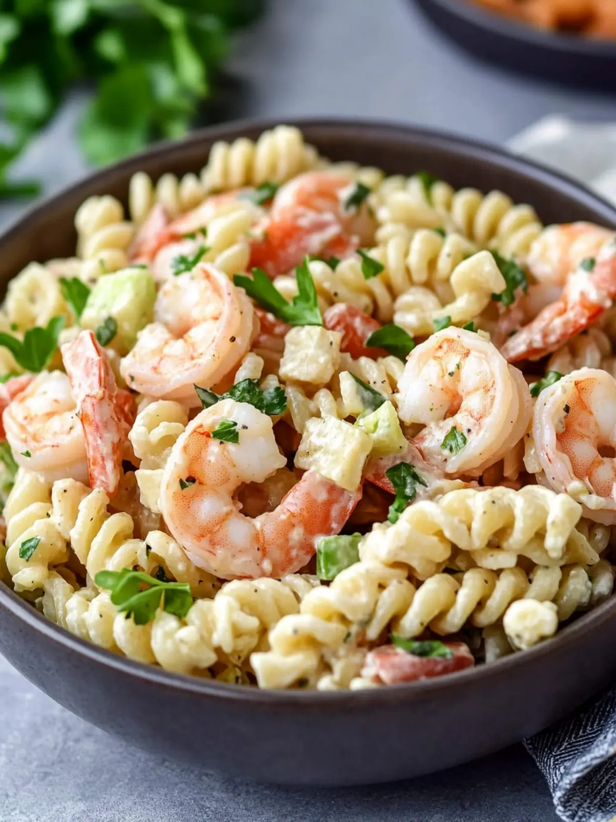 Zesty Shrimp Pasta Salad Recipe