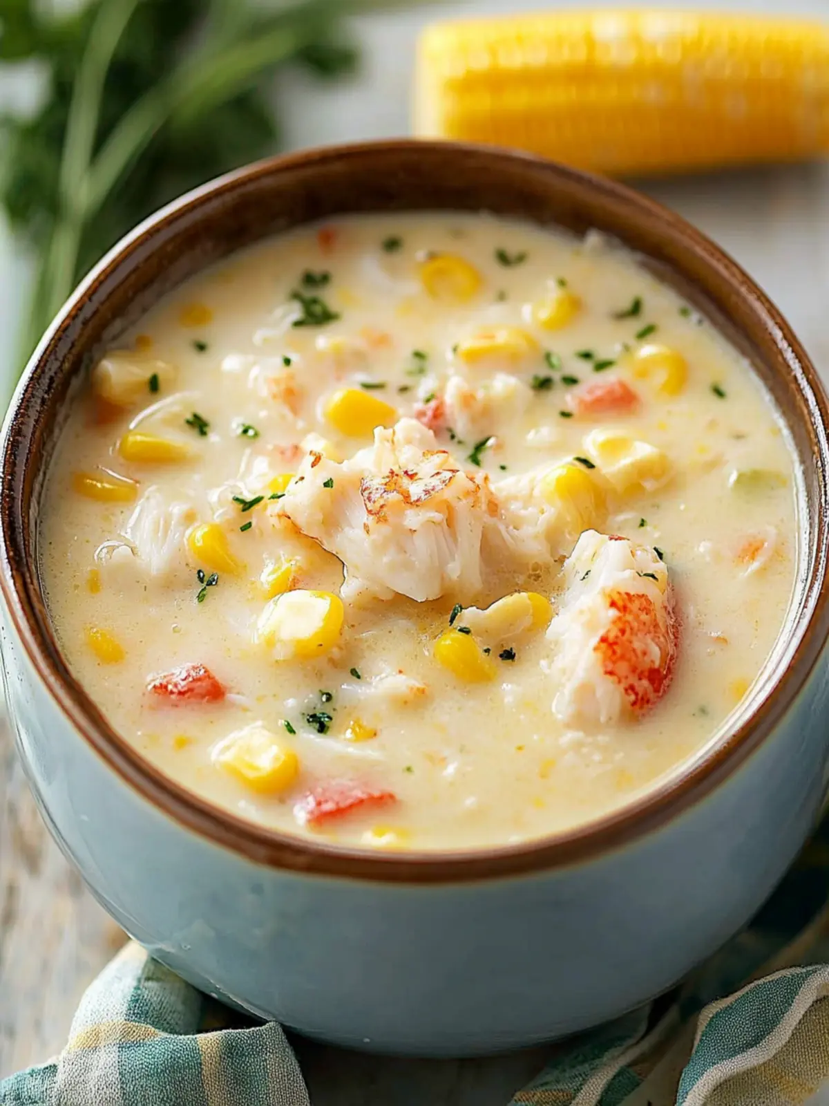 Bobby Flay’s Crab & Corn Chowder Recipe