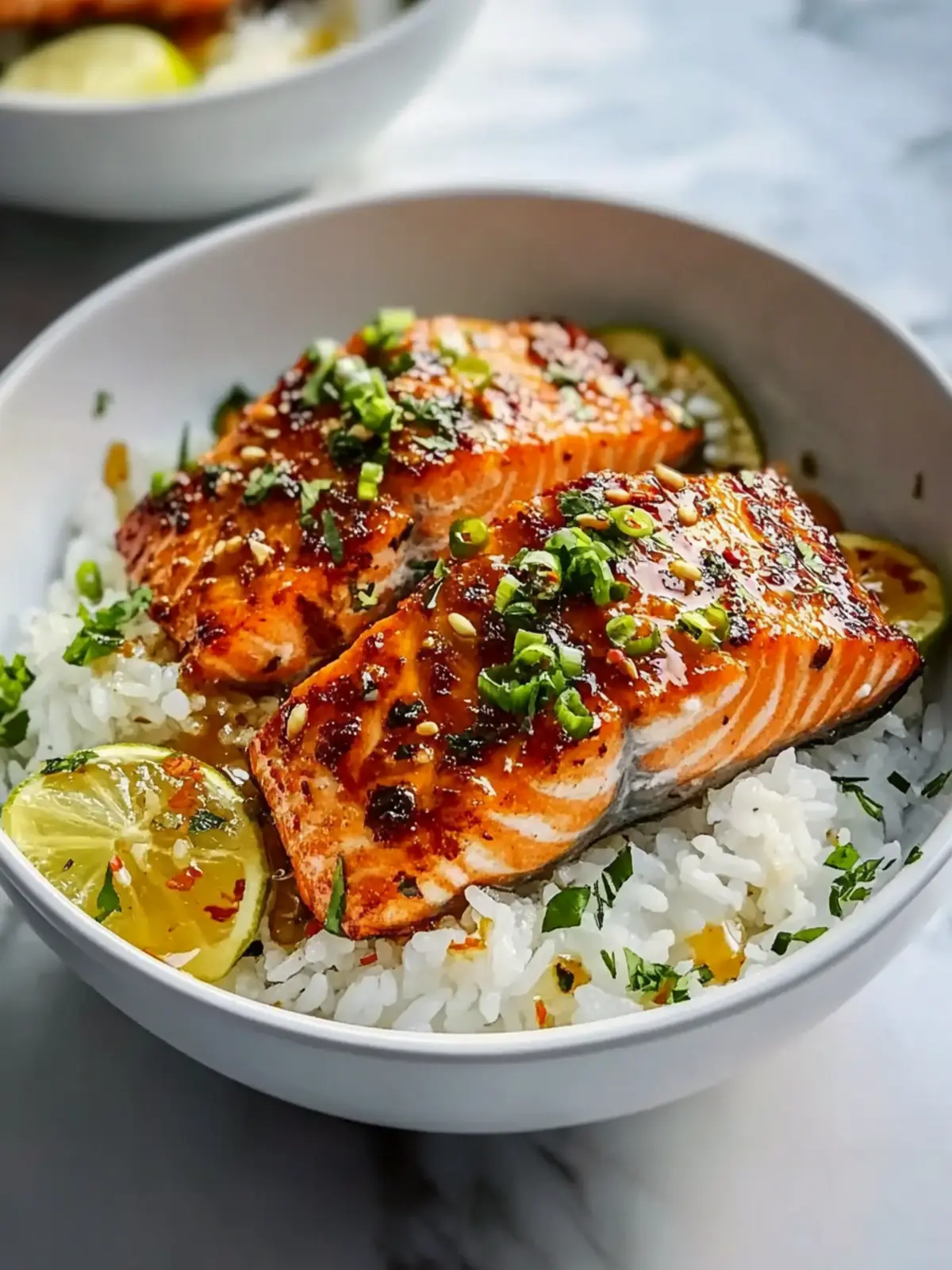 Crispy Garlic Butter Salmon Rice Bowl You’ll Love in 30 Minutes 3 Crispy Garlic Butter Salmon Rice Bowl