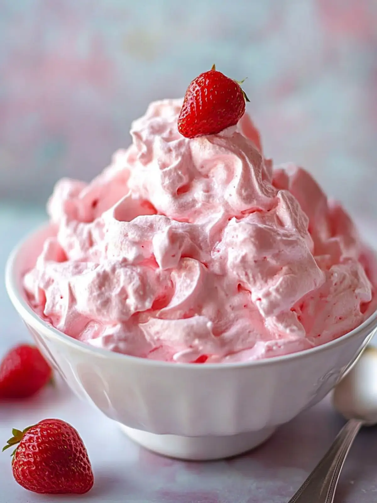 Classic No Bake Pink Fluff