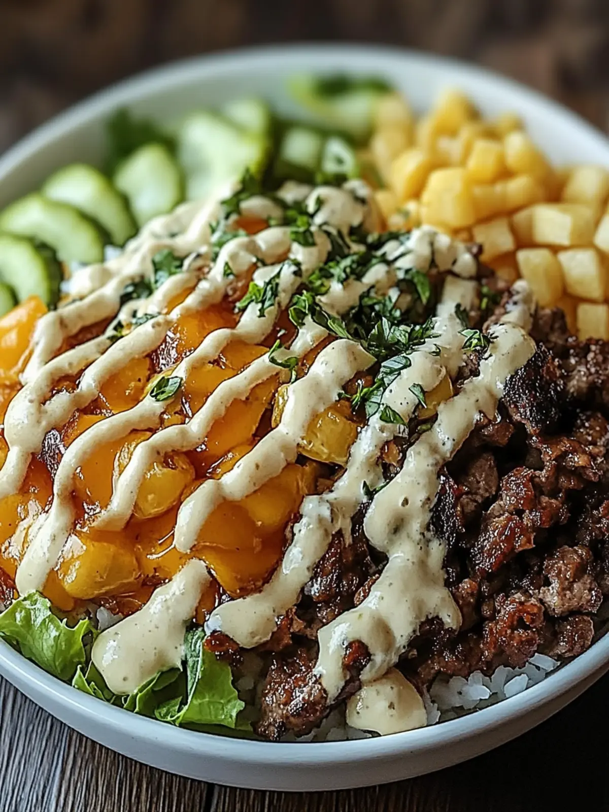 Smash Burger Bowl