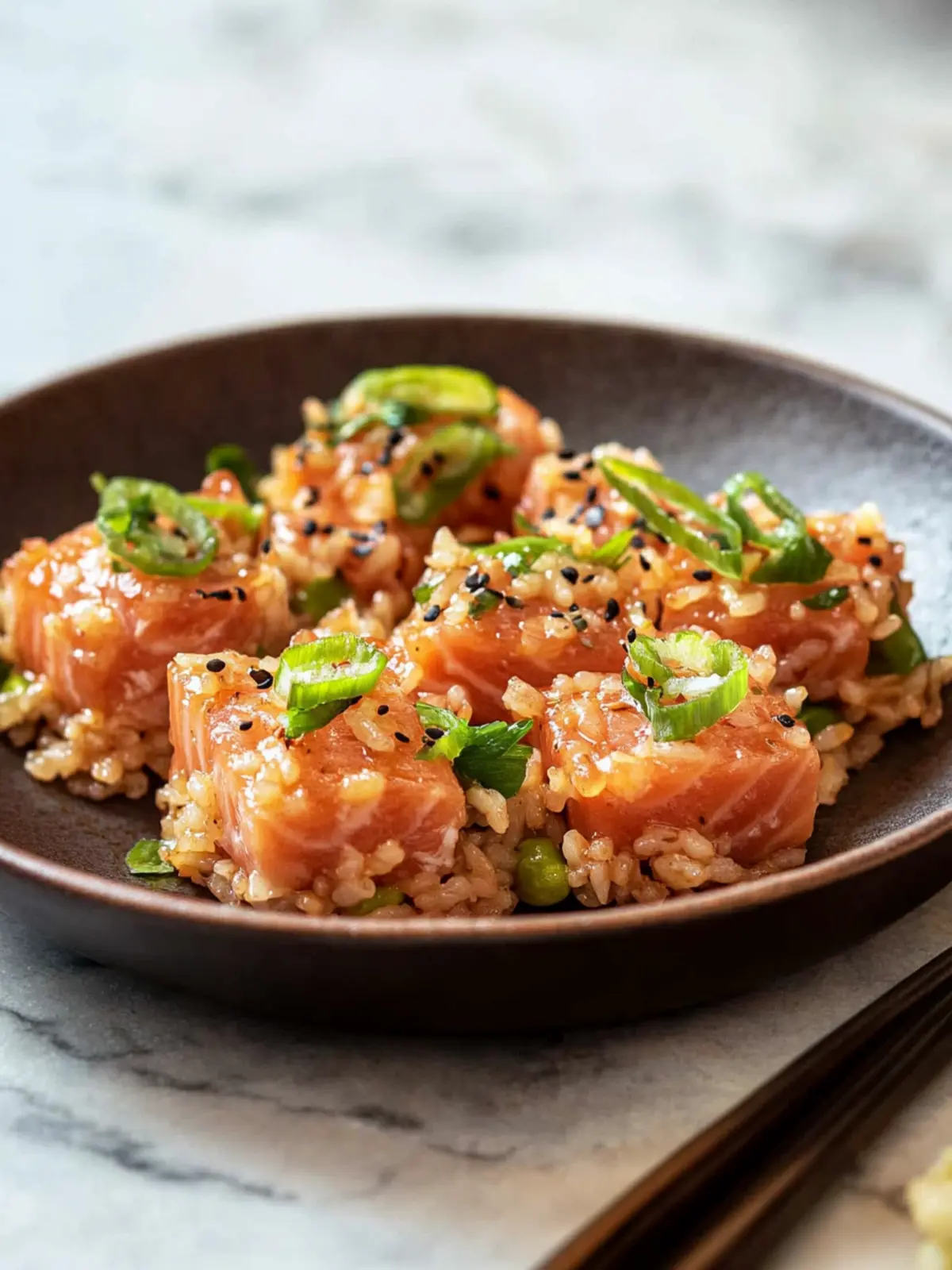 Salmon Crispy Rice