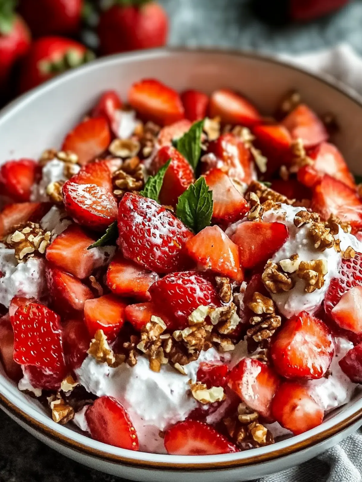 Refreshing Strawberry Crackle Salad for Your Summer Gatherings 3 Strawberry Crackle Salad