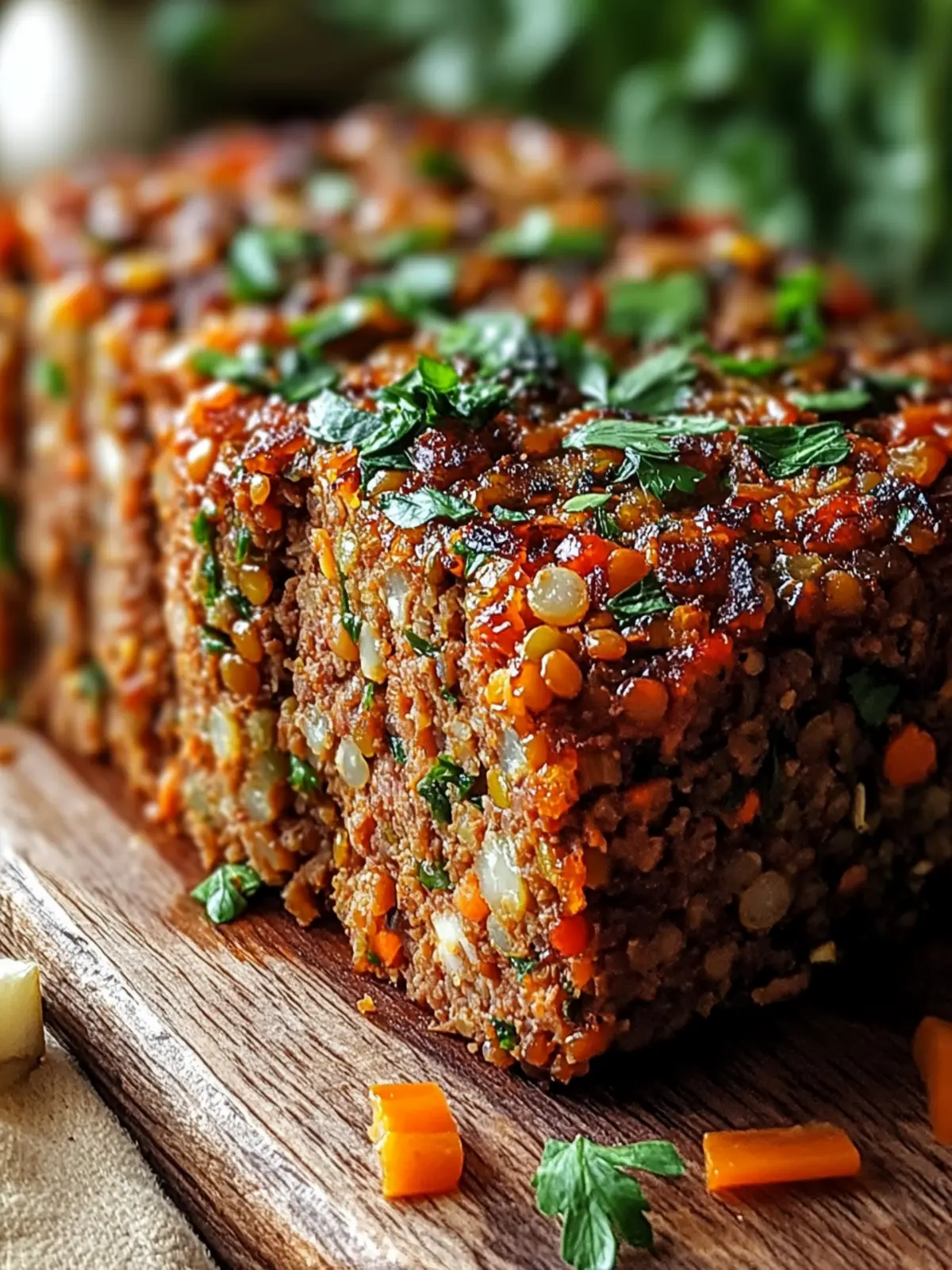 Amazing Lentil Meatloaf