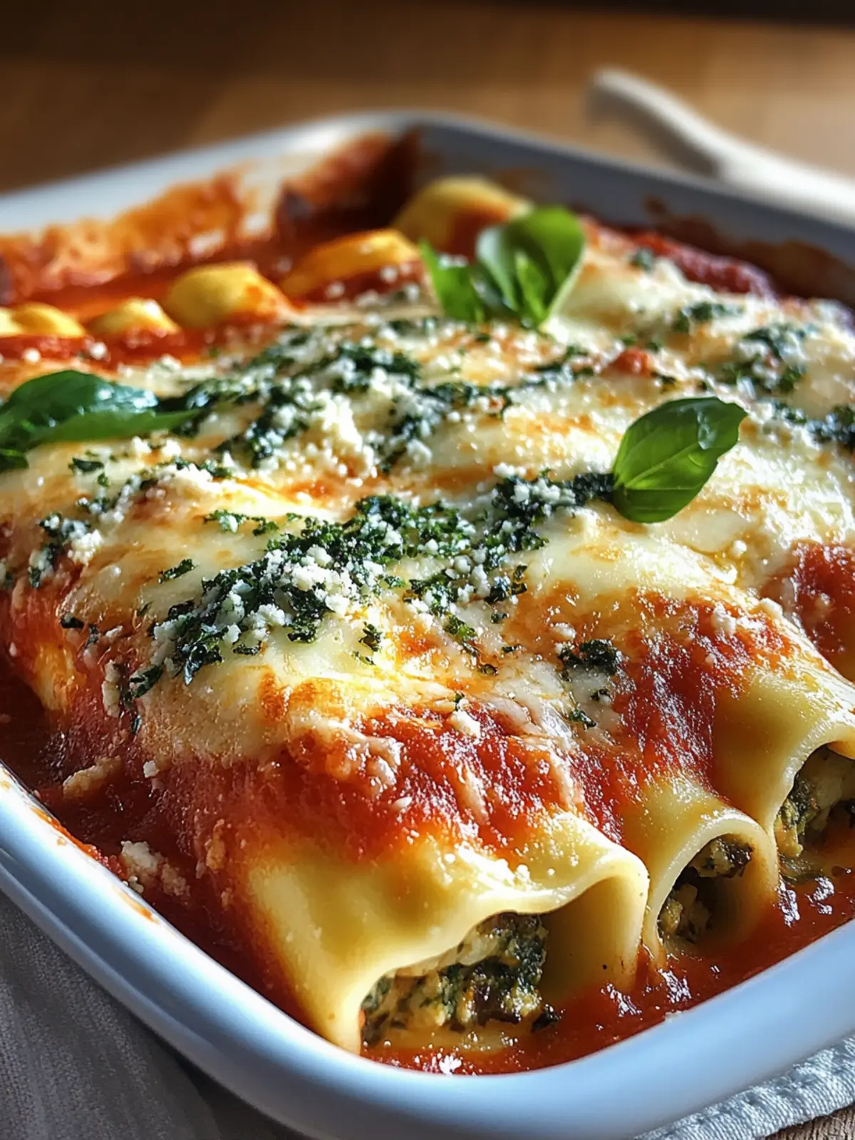 Cheesy Stuffed Manicotti Recipe for Ultimate Comfort Cooking 3 Stuffed Manicotti Recipe