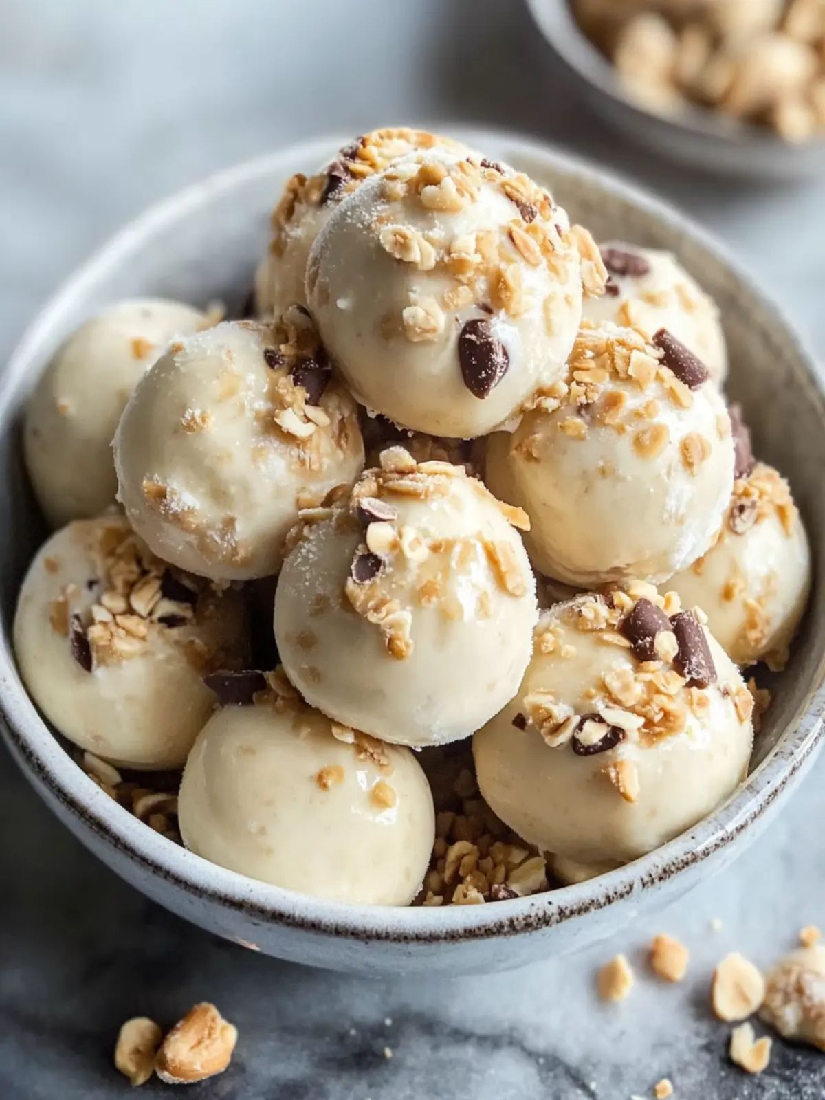 High Protein Frozen Peanut Butter Greek Yogurt Bites You’ll Love 2 High Protein Frozen Peanut Butter Greek Yogurt Bites