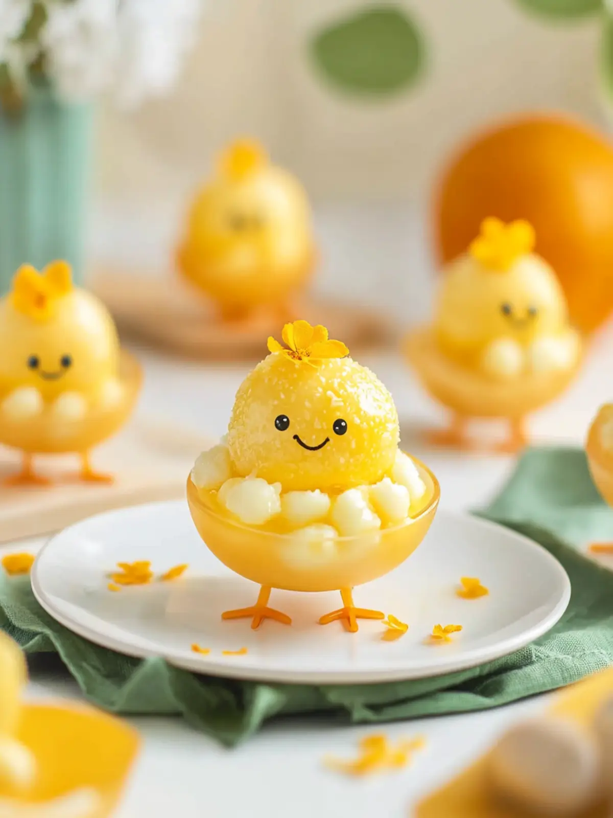 Cute Baby Chick Mini Cheese Balls That Wow at Easter Gatherings 5 Baby Chick Mini Cheese Balls