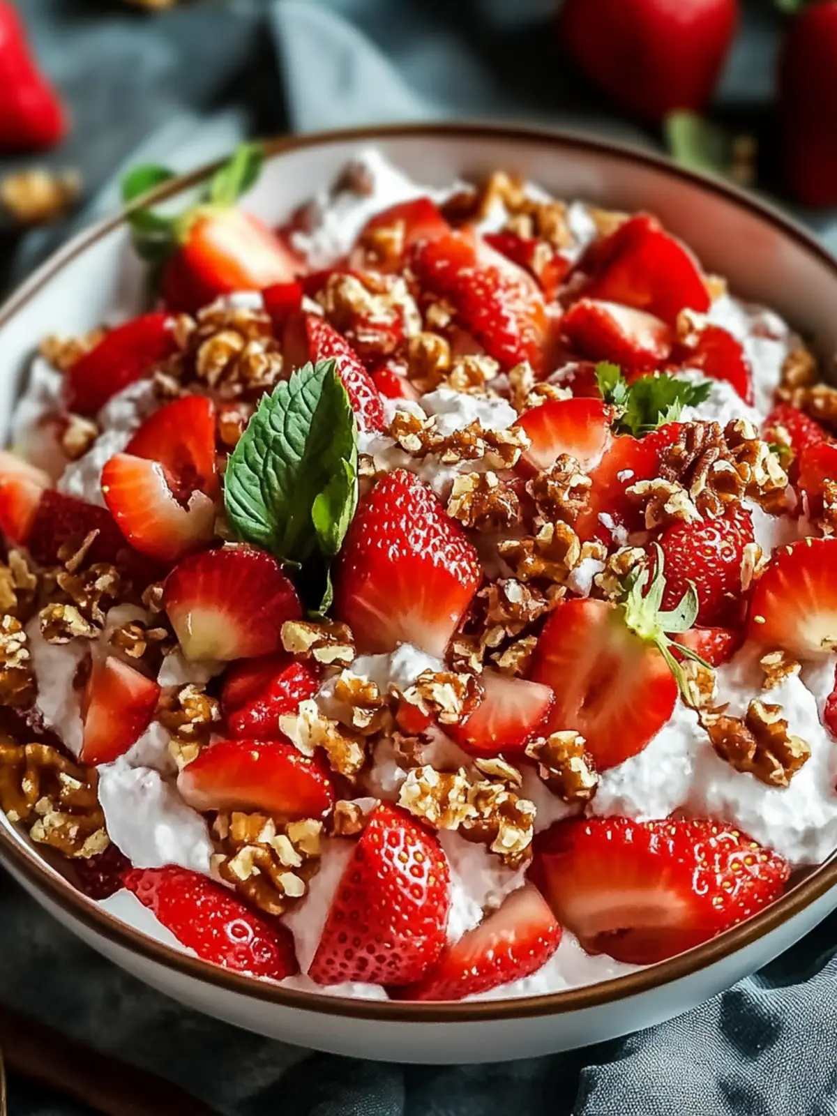 Refreshing Strawberry Crackle Salad for Your Summer Gatherings 2 Strawberry Crackle Salad