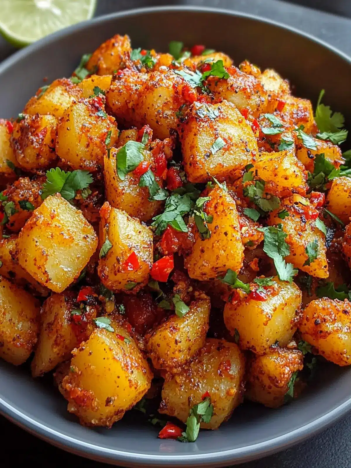 Spicy Mexican-Style Street Potatoes