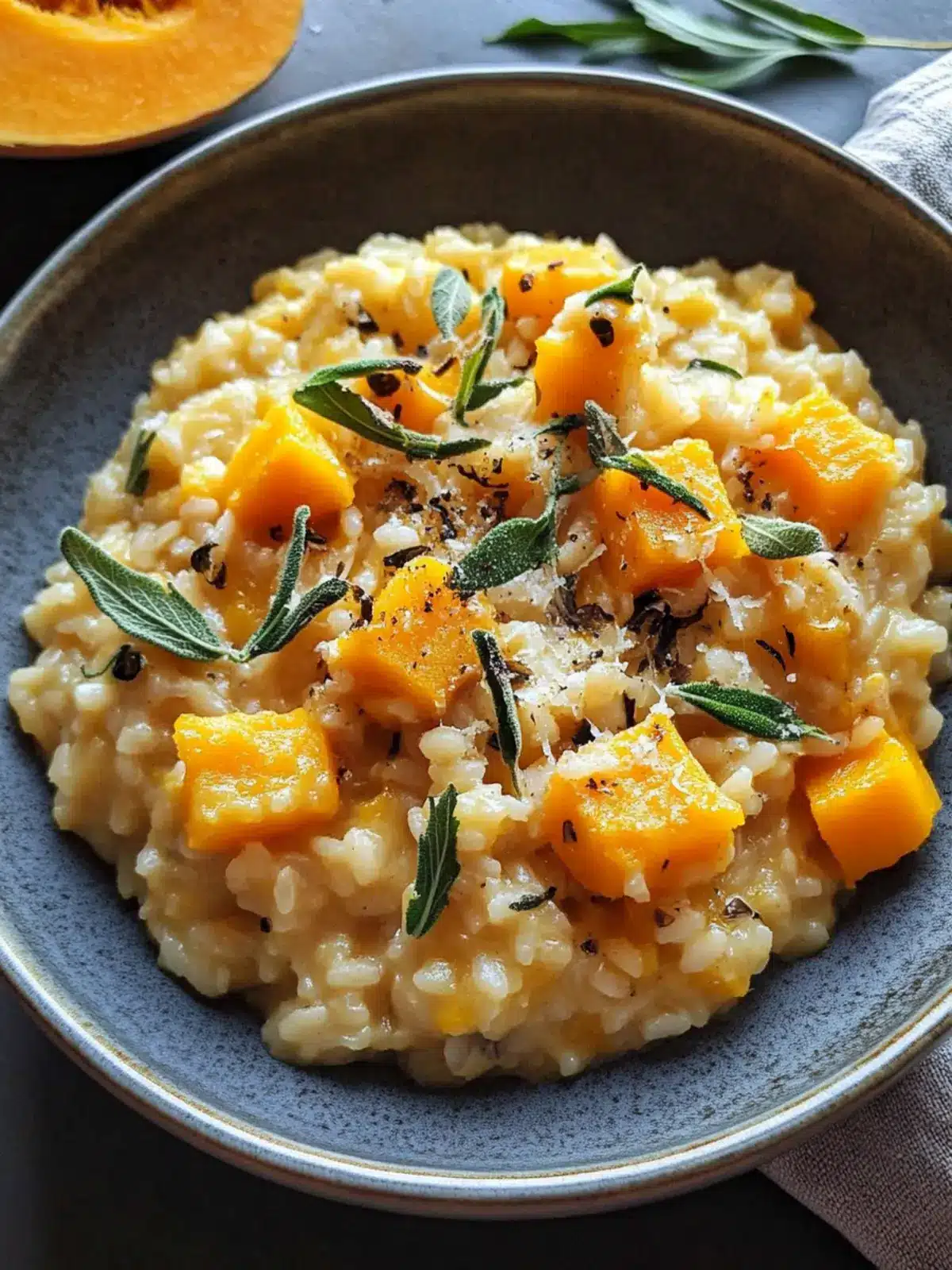 Creamy Butternut Squash Risotto